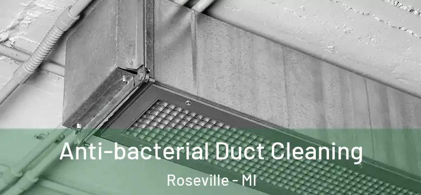  Anti-bacterial Duct Cleaning Roseville - MI